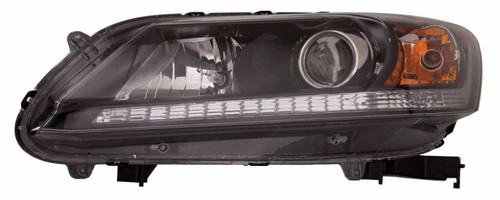 HEAD LAMP RH HALOGEN EX/LX/SPORT MODELS/2.4 LITER EX-L   REPLACEMENT FOR HONDA ACCORD SEDAN 2015 PARTSLINK NUMBER  HO2503151U