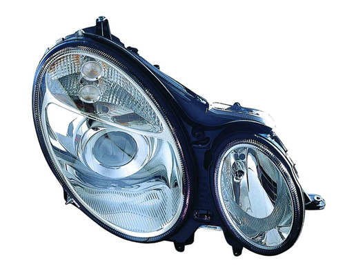 HEAD LAMP RH HALOGEN CAPA REPLACEMENT FOR MERCEDES E55 AMG 2005 PARTSLINK NUMBER MB2503108C