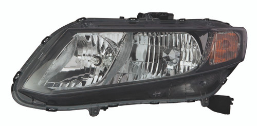 HEAD LAMP LH HALOGEN HQ  REPLACEMENT FOR HONDA CIVIC SEDAN 2015 PARTSLINK NUMBER   HO2502150