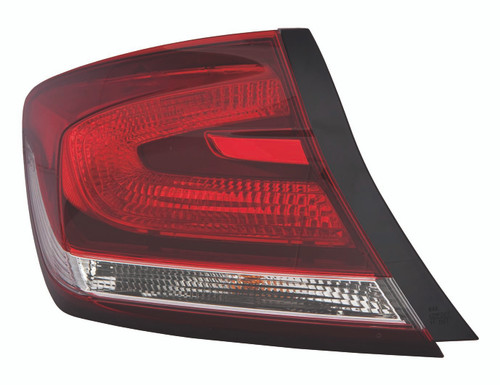 TAIL LAMP LH CAPA REPLACEMENT FOR HONDA CIVIC SEDAN 2015 PARTSLINK NUMBER HO2804102C TAIL LAMP LH CAPA REPLACEMENT FOR HONDA CIVIC SEDAN 2015 PARTSLINK NUMBER HO2804102C