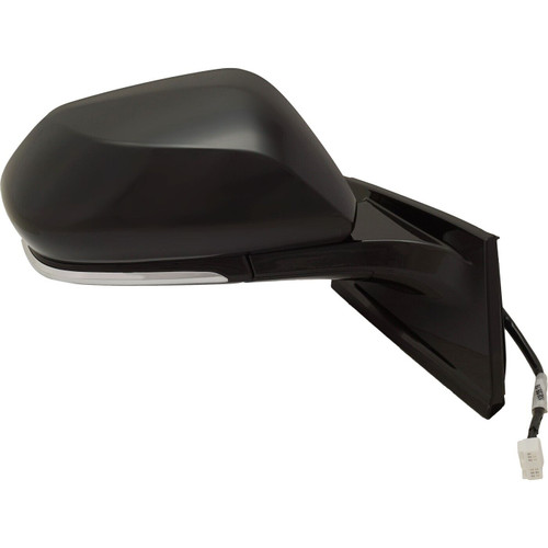 DOOR MIRROR RH POWER PTM HTD W/BLIND SPOT/MANUAL FOLDING REPLACEMENT FOR TOYOTA PRIUS AWD E 2019 PARTSLINK NUMBER   	TO1321357
