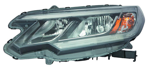 HEAD LAMP LH HALOGEN W/LED DRL EX/EX-L HQ REPLACEMENT FOR HONDA CRV 2015 PARTSLINK NUMBER HO2502161 HEAD LAMP LH HALOGEN W/LED DRL EX/EX-L HQ REPLACEMENT FOR HONDA CRV 2015 PARTSLINK NUMBER HO2502161