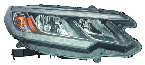 HEAD LAMP RH HALOGEN W/LED DRL EX/EX-L HQ REPLACEMENT FOR HONDA CRV 2015 PARTSLINK NUMBER HO2503161 HEAD LAMP RH HALOGEN W/LED DRL EX/EX-L HQ REPLACEMENT FOR HONDA CRV 2015 PARTSLINK NUMBER HO2503161
