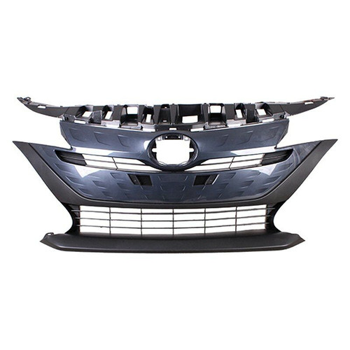 GRILLE FR DARK GRAY MOLDING W/O SENSOR REPLACEMENT FOR TOYOTA PRIUS PRIME 2019 PARTSLINK NUMBER    TO1200434