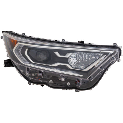 HEAD LAMP RH JAPAN BUILT HQ  REPLACEMENT FOR TOYOTA RAV 4 2019 PARTSLINK NUMBER TO2519202