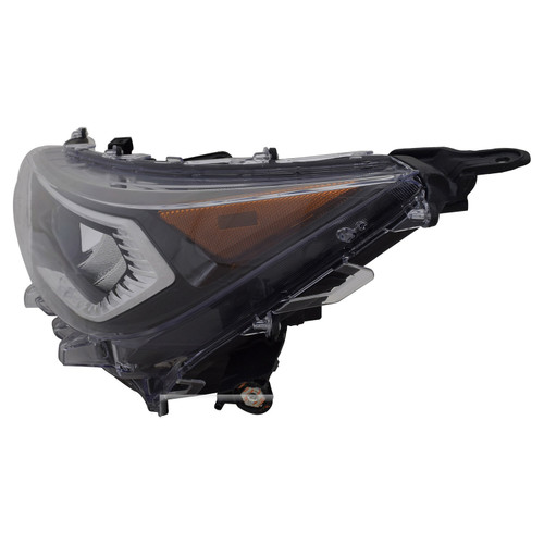 HEAD LAMP LH CHROME NORTH-AMERICAN BUILT ADVENTURE/ LTD/ TRAIL/ TRD/ XLE/XLE PREMIUM EXCLUDE HYBRID HQ   REPLACEMENT FOR TOYOTA RAV 4 2019 PARTSLINK NUMBER  TO2502275