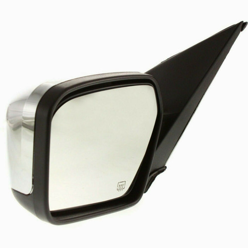 DOOR MIRROR LH POWER HTD CHROME W/PUDDLE LAMP W/O BLIND SPOT REPLACEMENT FOR LINCOLN MKZ 2008 PARTSLINK NUMBER FO1320322 DOOR MIRROR LH POWER HTD CHROME W/PUDDLE LAMP W/O BLIND SPOT REPLACEMENT FOR LINCOLN MKZ 2008 PARTSLINK NUMBER FO1320322