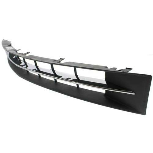 GRILLE LOWER BLACK W/CHROME MOULDING REPLACEMENT FOR LINCOLN MKZ 2008 PARTSLINK NUMBER  FO1036133