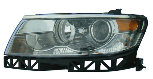 HEAD LAMP LH HALOGEN CAPA REPLACEMENT FOR LINCOLN MKZ 2008 PARTSLINK NUMBER  FO2502234C