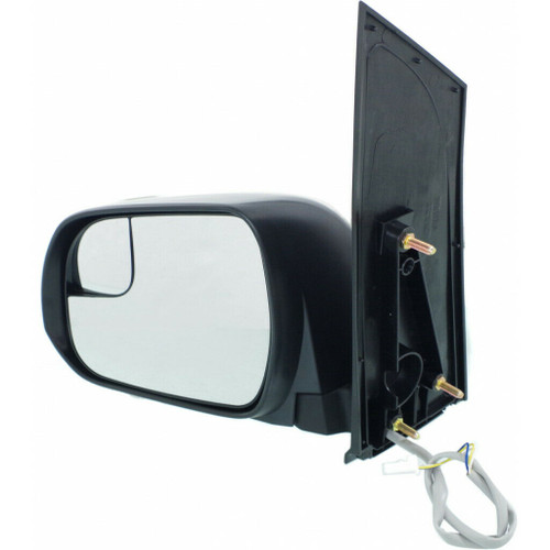 DOOR MIRROR LH POWER TEXTURED W/SPOTTER GLASS W/O BLIND SPOT/HEAT   REPLACEMENT FOR TOYOTA SIENNA 2019 PARTSLINK NUMBER TO1320338