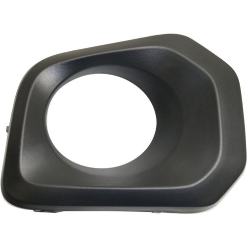 FOG LAMP BEZEL FR LH MATTE BLACK W/O CHROME TRIM FOR SR5 MODELS  REPLACEMENT FOR TOYOTA TACOMA PICKUP 2WD 2019 PARTSLINK NUMBER TO1038195