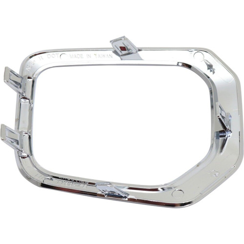 FOG LAMP BEZEL SURROUND FR LH CHROME LTD MODEL  REPLACEMENT FOR TOYOTA TACOMA PICKUP 2WD 2019 PARTSLINK NUMBER TO1038188