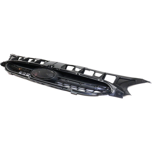 GRILLE BLACK  REPLACEMENT FOR HYUNDAI ACCENT HATCHBACK 2015 PARTSLINK NUMBER  HY1200184