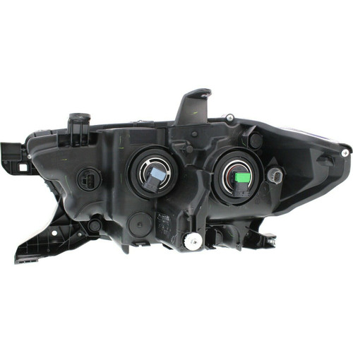 HEAD LAMP RH HALOGEN BLACK/CHROME BEZEL W/O LED DRL HQ  REPLACEMENT FOR TOYOTA TACOMA PICKUP 2WD 2019 PARTSLINK NUMBER TO2503243