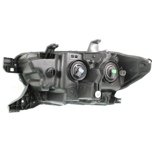 HEAD LAMP RH HALOGEN CHROME BEZEL W/O LED DRL  REPLACEMENT FOR TOYOTA TACOMA PICKUP 2WD 2019 PARTSLINK NUMBER TO2503242U