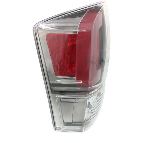 TAIL LAMP LH SMOKED BEZEL LTD MODEL CAPA  REPLACEMENT FOR TOYOTA TACOMA PICKUP 2WD 2019 PARTSLINK NUMBER TO2800199C