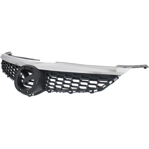 GRILLE CHROME/BLACK REPLACEMENT FOR MAZDA CX9 2008 PARTSLINK NUMBER  MA1200184