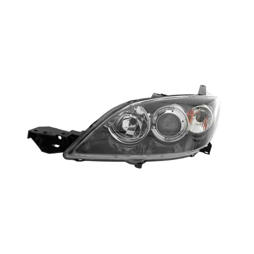 HEAD LAMP LH HB HID HQ REPLACEMENT FOR MAZDA MAZDA 3 2008 PARTSLINK NUMBER MA2518153 HEAD LAMP LH HB HID HQ REPLACEMENT FOR MAZDA MAZDA 3 2008 PARTSLINK NUMBER MA2518153