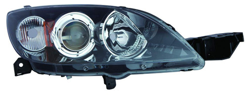 HEAD LAMP RH HB HID HQ REPLACEMENT FOR MAZDA MAZDA 3 2008 PARTSLINK NUMBER  MA2519153