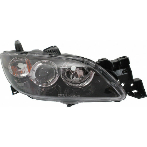 HEAD LAMP RH SDN CAPA REPLACEMENT FOR MAZDA MAZDA 3 2008 PARTSLINK NUMBER  MA2519108C