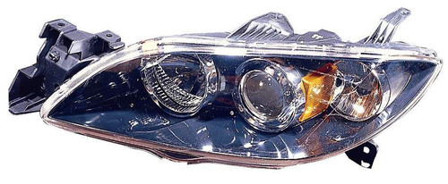 HEAD LAMP LH SDN HQ REPLACEMENT FOR MAZDA MAZDA 3 2008 PARTSLINK NUMBER  MA2518108