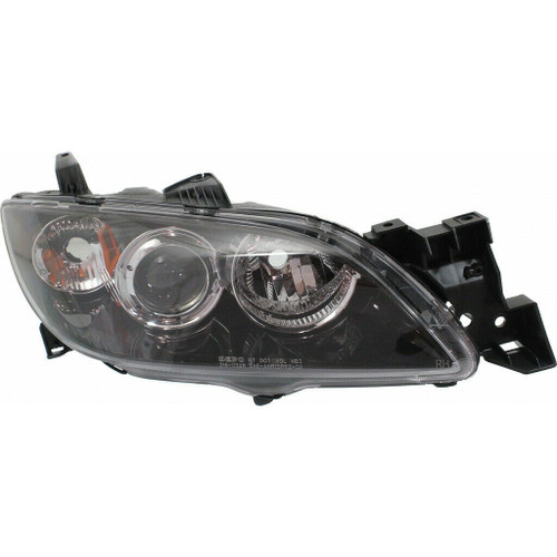 HEAD LAMP RH SDN HQ REPLACEMENT FOR MAZDA MAZDA 3 2008 PARTSLINK NUMBER  MA2519108