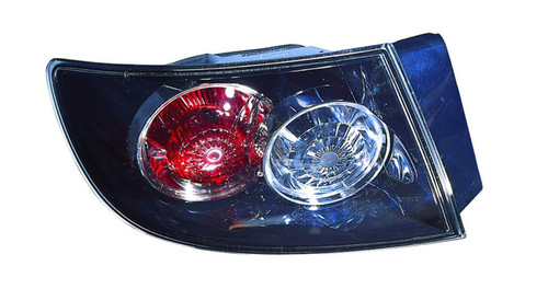 TAIL LAMP LH SDN STD HQ REPLACEMENT FOR MAZDA MAZDA 3 2008 PARTSLINK NUMBER MA2800136 TAIL LAMP LH SDN STD HQ REPLACEMENT FOR MAZDA MAZDA 3 2008 PARTSLINK NUMBER MA2800136