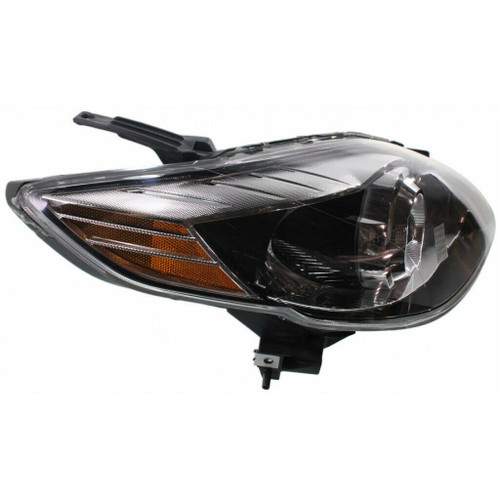 HEAD LAMP RH HALOGEN BLACK BEZEL CAPA REPLACEMENT FOR MAZDA MAZDA 5 2008 PARTSLINK NUMBER  MA2519128C