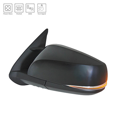 DOOR MIRROR LH POWER HTD PTM W/SIGNAL/BLIND SPOT MANUAL FOLD REPLACEMENT FOR TOYOTA TACOMA PICKUP 4WD 2019 PARTSLINK NUMBER TO1320350 DOOR MIRROR LH POWER HTD PTM W/SIGNAL/BLIND SPOT MANUAL FOLD REPLACEMENT FOR TOYOTA TACOMA PICKUP 4WD 2019 PARTSLINK NUMBER TO1320350