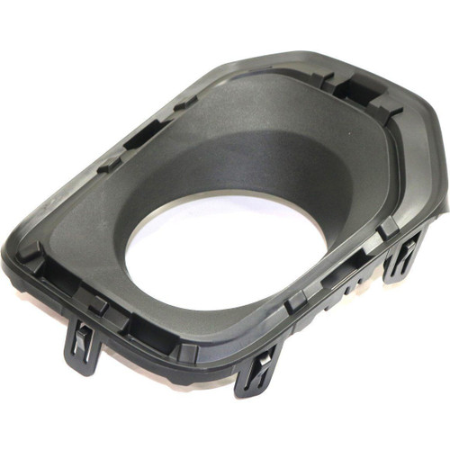 FOG LAMP BEZEL FR RH TEXTURED BLACK W/ SEPARATE CHROME TRIM LTD MODEL  REPLACEMENT FOR TOYOTA TACOMA PICKUP 4WD 2019 PARTSLINK NUMBER  	TO1039187