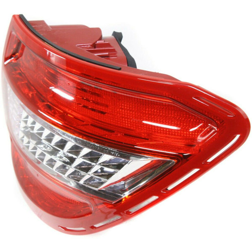 TAIL LAMP RH LED W/CURVE LIGHTING HQ REPLACEMENT FOR MERCEDES C230 2008 PARTSLINK NUMBER  MB2801128
