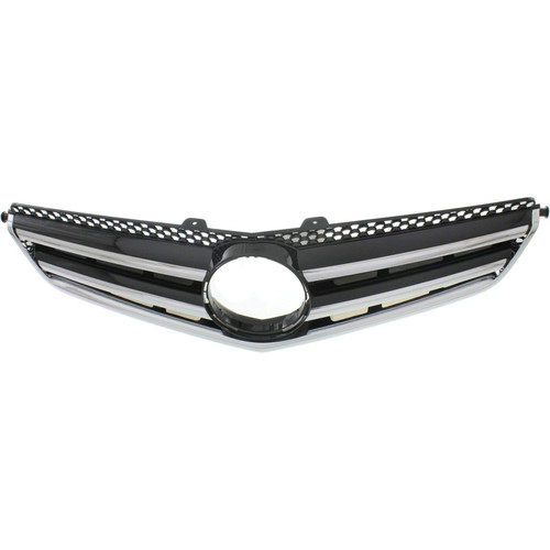 GRILLE PAINTED-SILVER GRAY W/CHROME MLDG W/AMG PKG REPLACEMENT FOR MERCEDES C230 2008 PARTSLINK NUMBER MB1200158 GRILLE PAINTED-SILVER GRAY W/CHROME MLDG W/AMG PKG REPLACEMENT FOR MERCEDES C230 2008 PARTSLINK NUMBER MB1200158