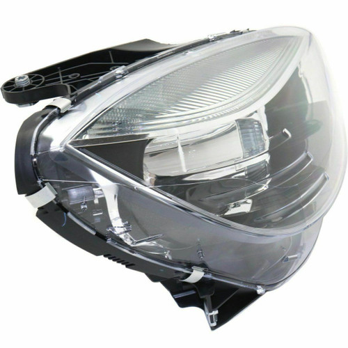 HEAD LAMP RH HALOGEN BLACK HOUSING HQ REPLACEMENT FOR MERCEDES C230 2008 PARTSLINK NUMBER  MB2503185