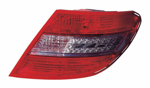 TAIL LAMP RH LED W/CURVE LIGHTING HQ REPLACEMENT FOR MERCEDES C300 2008 PARTSLINK NUMBER MB2801128 TAIL LAMP RH LED W/CURVE LIGHTING HQ REPLACEMENT FOR MERCEDES C300 2008 PARTSLINK NUMBER MB2801128