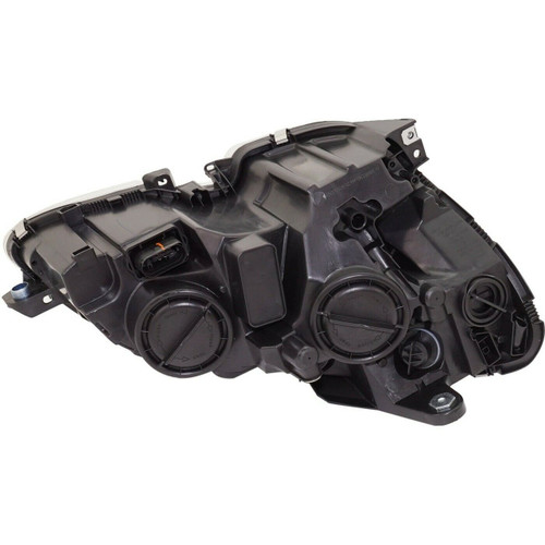HEAD LAMP LH W/CHROME RING FROM 09/02/2007 HQ REPLACEMENT FOR MERCEDES C230 2008 PARTSLINK NUMBER  MB2502163