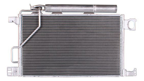 CONDENSER (3385) W/HORIZONTAL RECEIVER DRIER REPLACEMENT FOR MERCEDES CLK350 2008 PARTSLINK NUMBER  MB3030143