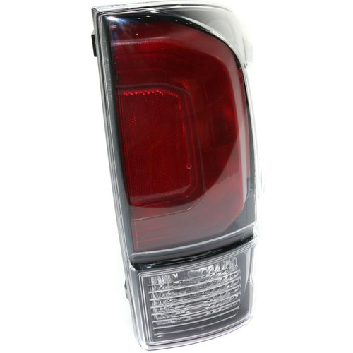 TAIL LAMP RH BLACK BEZEL CAPA  REPLACEMENT FOR TOYOTA  TACOMA PICKUP 4WD 2019 PARTSLINK NUMBER TO2801201C