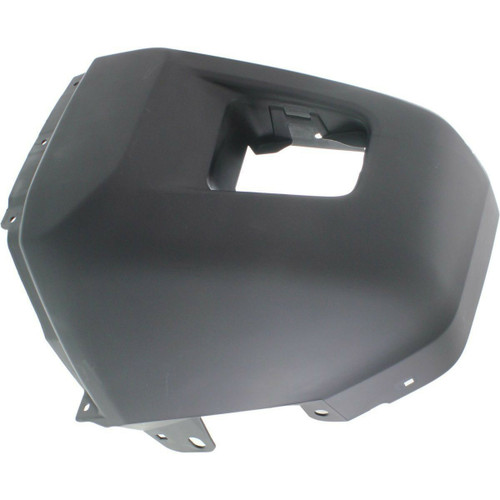 BUMPER END FR LH MATTE-DK GRAY W/SENSOR HOLE PLATINUM MODEL  REPLACEMENT FOR  TOYOTA  TUNDRA 4WD 2019 PARTSLINK NUMBER 	TO1004183