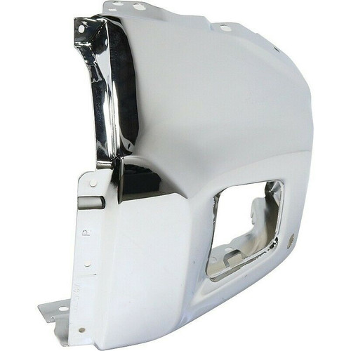 BUMPER END FR RH W/SENSOR HOLE CHROME REPLACEMENT FOR  TOYOTA  TUNDRA 4WD 2019 PARTSLINK NUMBER  	TO1005185