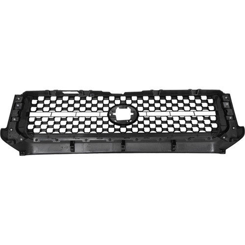 GRILLE FR GRAY FRAME W/MATTE BLACK HONEYCOMB CENTER SR MODELS REPLACEMENT FOR TOYOTA  TUNDRA 4WD 2019 PARTSLINK NUMBER   	TO1200451