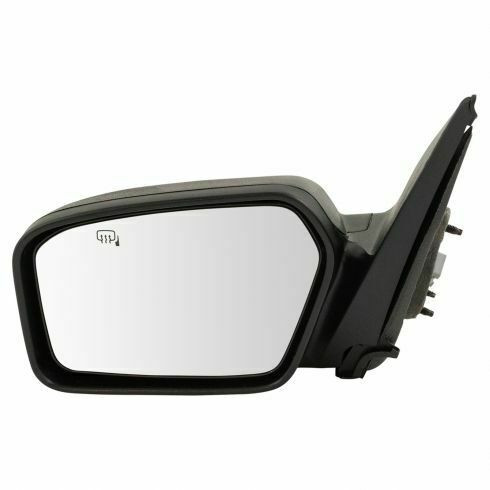 DOOR MIRROR LH POWER HTD TEXTURED W/PUDDLE LAMP NON-FOLDING REPLACEMENT FOR MERCURY MILAN 2008 PARTSLINK NUMBER  FO1320327