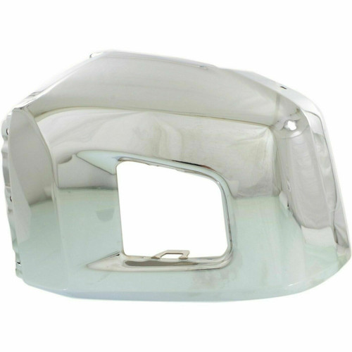 BUMPER END FR RH W/O SENSOR HOLE CHROME REPLACEMENT FOR  TOYOTA TUNDRA RWD 2019 PARTSLINK NUMBER    TO1005184