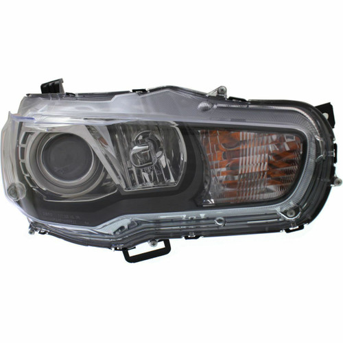 HEAD LAMP RH HID EVOLUTION HQ REPLACEMENT FOR MITSUBISHI LANCER 2008 PARTSLINK NUMBER MI2503148 HEAD LAMP RH HID EVOLUTION HQ REPLACEMENT FOR MITSUBISHI LANCER 2008 PARTSLINK NUMBER MI2503148