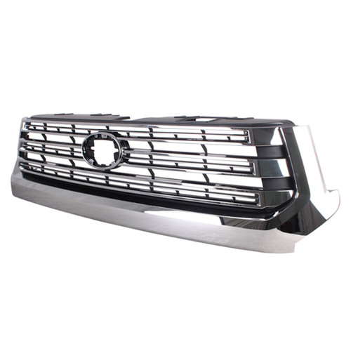 GRILLE FR CHROME FRAME W/CHROME BARS 1794 EDITION  REPLACEMENT FOR  TOYOTA TUNDRA RWD 2019 PARTSLINK NUMBER  TO1200458