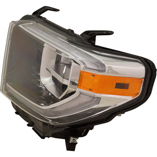 HEAD LAMP LH LED DRL W/O SMOKED LENS CAPA REPLACEMENT FOR TOYOTA TUNDRA RWD 2019 PARTSLINK NUMBER TO2502262C HEAD LAMP LH LED DRL W/O SMOKED LENS CAPA REPLACEMENT FOR TOYOTA TUNDRA RWD 2019 PARTSLINK NUMBER TO2502262C