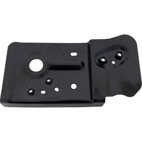 RADIATOR SUPPORT BRACKET LH STEEL REPLACEMENT FOR MITSUBISHI LANCER  EVOLUTION 2008 PARTSLINK NUMBER  MI1225180