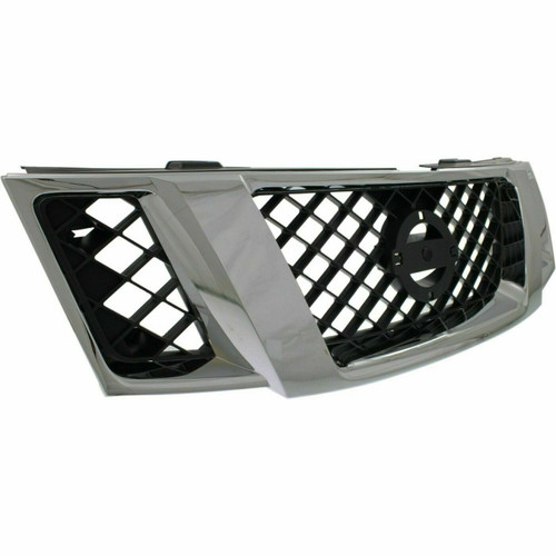 GRILLE ASSY MATTE-BLACK W/CHROME MLDG REPLACEMENT FOR NISSAN PATHFINDER 2008 PARTSLINK NUMBER  NI1200251