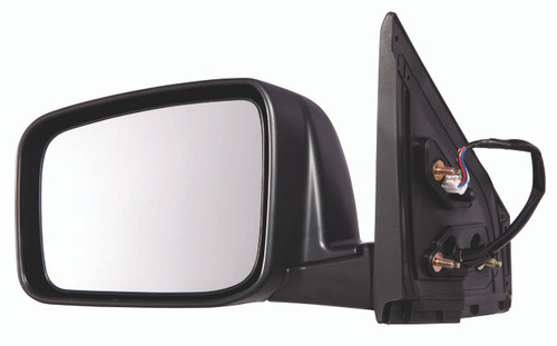 DOOR MIRROR LH POWER HTD TEXTURED REPLACEMENT FOR NISSAN ROGUE 2008 PARTSLINK NUMBER  NI1320199