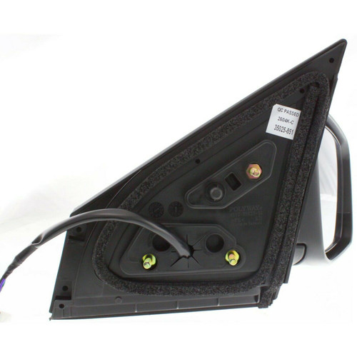 DOOR MIRROR RH POWER HTD TEXTURED REPLACEMENT FOR NISSAN ROGUE 2008 PARTSLINK NUMBER  NI1321199