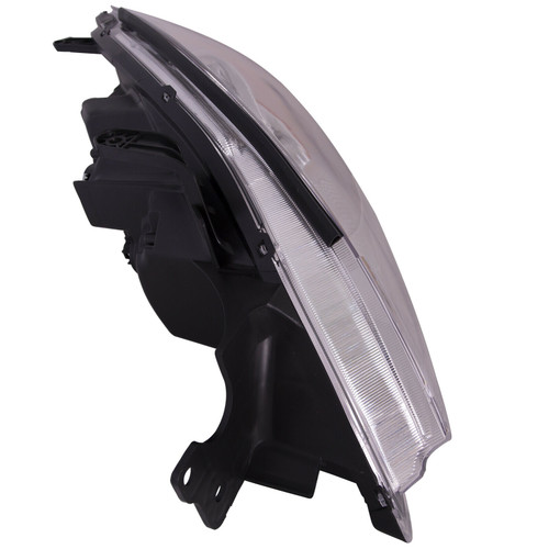 HEAD LAMP LH CHROME BEZEL EXCLUDE RALLIART HQ REPLACEMENT FOR MITSUBISHI LANCER 2005 PARTSLINK NUMBER MI2502136